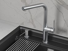 9502, НЕРЖ, СМЕСИТЕЛЬ КУХОННЫЙ