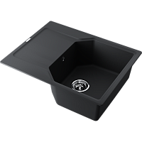 Мойка Omoikiri Yonaka 65-BL Artgranit/черный