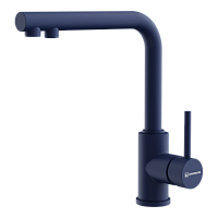 Смеситель Omoikiri Nakagawa 2 Plus-IB латунь/indigo blue