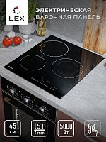 Электрическая варочная панель Lex EVH 431A BL