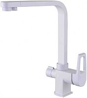 Смеситель ZorG Clean Water ZR 334 YF-WHITE для кухонной мойки