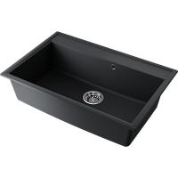 Мойка Omoikiri Daisen 77-BL Artgranit/черный