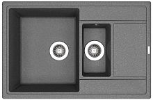 Мойка Florentina "Липси" 780_К, черный FG