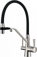 Смеситель ZorG Sanitary ZR 356 YF-NICKEL для кухонной мойки