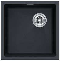 Мойка Paulmark LUMI 45UNI-SKEW, IT-GRANIT, LU45SK-AN, антрацит, 455х440, Paulmark