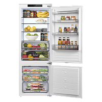 Холодильник-морозильник встраиваемый MAUNFELD MBF19369NFWGR LUX Inverter