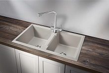 8101, БАЗАЛЬТ, кухонная мойка, кварц