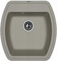 Мойка Florentina "Нире 480", серый шелк FG