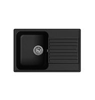 Кварцевая мойка Lex Geneva 740 Black