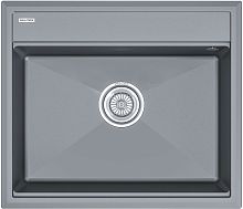 Мойка Paulmark STEPIA 60, IT-GRANIT, PM115951-GRM , серый металлик, 590х510, Paulmark