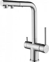 Смеситель для кухни Paulmark SERPENTINE, никель, Se213222-NI(BS), Paulmark