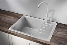 5803, БАЗАЛЬТ, кухонная мойка, СтандАРТ кварц