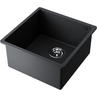 Мойка Omoikiri Bosen 44-U-BL Tetogranit/черный