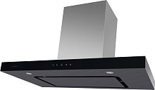 Кухонная вытяжка MAUNFELD Norfolk 90 нержавеющая сталь\черное стекло