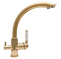 Смеситель Florentina ШАЛЕ, цвет Золото  (CHALET  FL Gold)