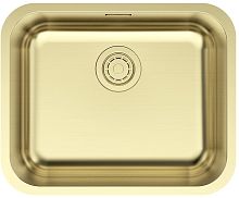 Мойка Paulmark VELLO 53 UNI, нерж. сталь, VE53-LG, светлое золото, 533х433мм, Paulmark