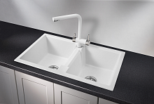 8101, АРКТИК (БЕЛЫЙ), кухонная мойка, кварц