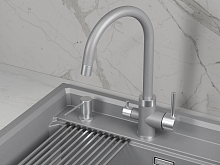 5169, АЛЮМИНИУМ, СМЕСИТЕЛЬ КУХОННЫЙ