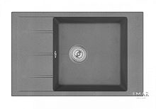 Кварцевая мойка EMAR EMQ-1780.Q Антрацит