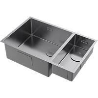 Мойка Omoikiri Taki 69-2-U/IF-L Side-IN нерж. сталь/нержавеющая сталь