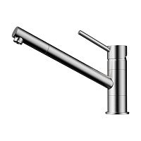 Смеситель Omoikiri Aogashima-BN латунь/нержавеющая сталь