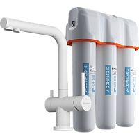 Смеситель Omoikiri Nagano-WH-P + Pure drop Lite