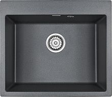 Мойка Paulmark KANTE 60, IT-GRANIT, PM106052-DG, графит, 600х520 мм, Paulmark