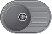 Кварцевая мойка Lex Como 740 Deep Grey