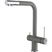 Смеситель Rivelato 1523513 grigio cromo