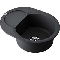 Мойка Omoikiri Sakaime 60E-BL Tetogranit/черный