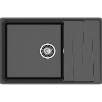 Кухонная мойка GRANFEST LEVEL LV-760L black