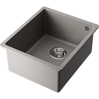 Мойка Omoikiri Bosen 38-U-GR Tetogranit/leningrad grey