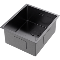 Мойка Omoikiri Taki 38-U/IF-GM нерж. сталь/вороненая сталь