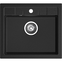 Кухонная мойка GRANFEST QUADRO Q-561 black