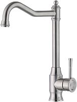 Смеситель ZorG Steel Hammer SH 5208 INOX для кухонной мойки