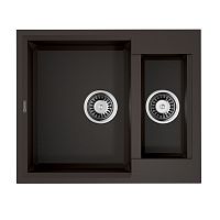 Мойка Omoikiri Sakaime 60-2-DC Tetogranit/темный шоколад