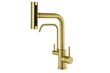 Смеситель для кухни ZORG SH 091 PVD BRONZE