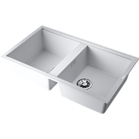 Мойка Omoikiri Kitagawa 86-2-WH Artceramic/белый