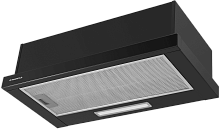 Кухонная вытяжка MAUNFELD Clyde 50 чёрное стекло