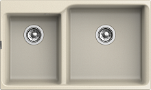 Кухонная мойка Rivelato AXEL X-90D beige scuro