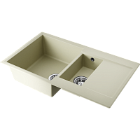 Мойка Omoikiri Daisen 86-2-BE Artgranit/ваниль