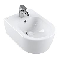 Villeroy&amp;Boch Avento Биде подвесное 370*530*395, с 1 отв. под смеситель, цвет альпийский белый