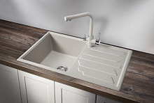 8002, БАЗАЛЬТ, кухонная мойка, кварц