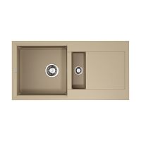 Мойка Omoikiri Sakaime 86-2-CH Tetogranit/шампань