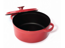 Чугунная кастрюля с крышкой Korting K 1224 R