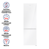 Холодильник MAUNFELD MFF200NFW