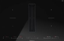 Индукционная варочная панель с вытяжкой Kuppersbusch KMI 8590.0 SR Black Velvet