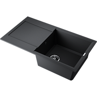 Мойка Omoikiri Sakaime 78-BL Tetogranit/черный