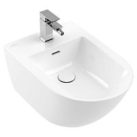 Villeroy&amp;Boch Subway 3.0 Биде подвесное 375*560*270, с 1 отв. под смеситель, цвет альпийский бел