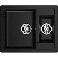 Кухонная мойка GRANFEST QUADRO Q-610K black